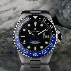Steinhart Watches Duikhorloges 39 Mm^Ocean 39 Gmt Klassiek Keramiek