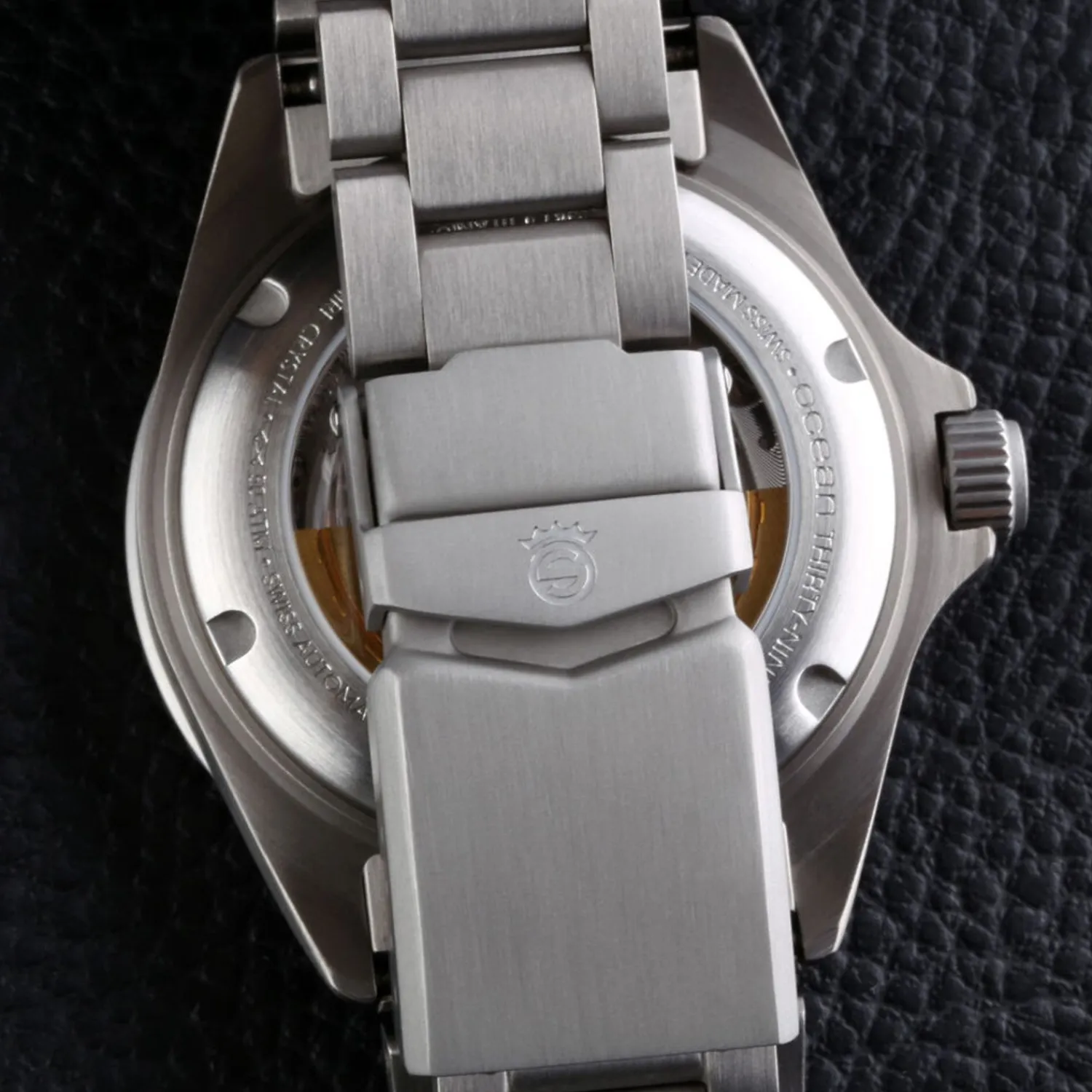 Steinhart Watches Premium Lijn^Ocean 39 Gmt Titan Premium Keramiek
