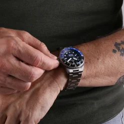 Steinhart Watches Duikhorloges 39 Mm^Ocean 39 Gmt Titan Premium Keramiek