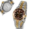 Steinhart Watches Duikhorloges 39 Mm^Ocean 39 Gmt.2 Tweekleurig Chocoladekleurig Duikhorloge