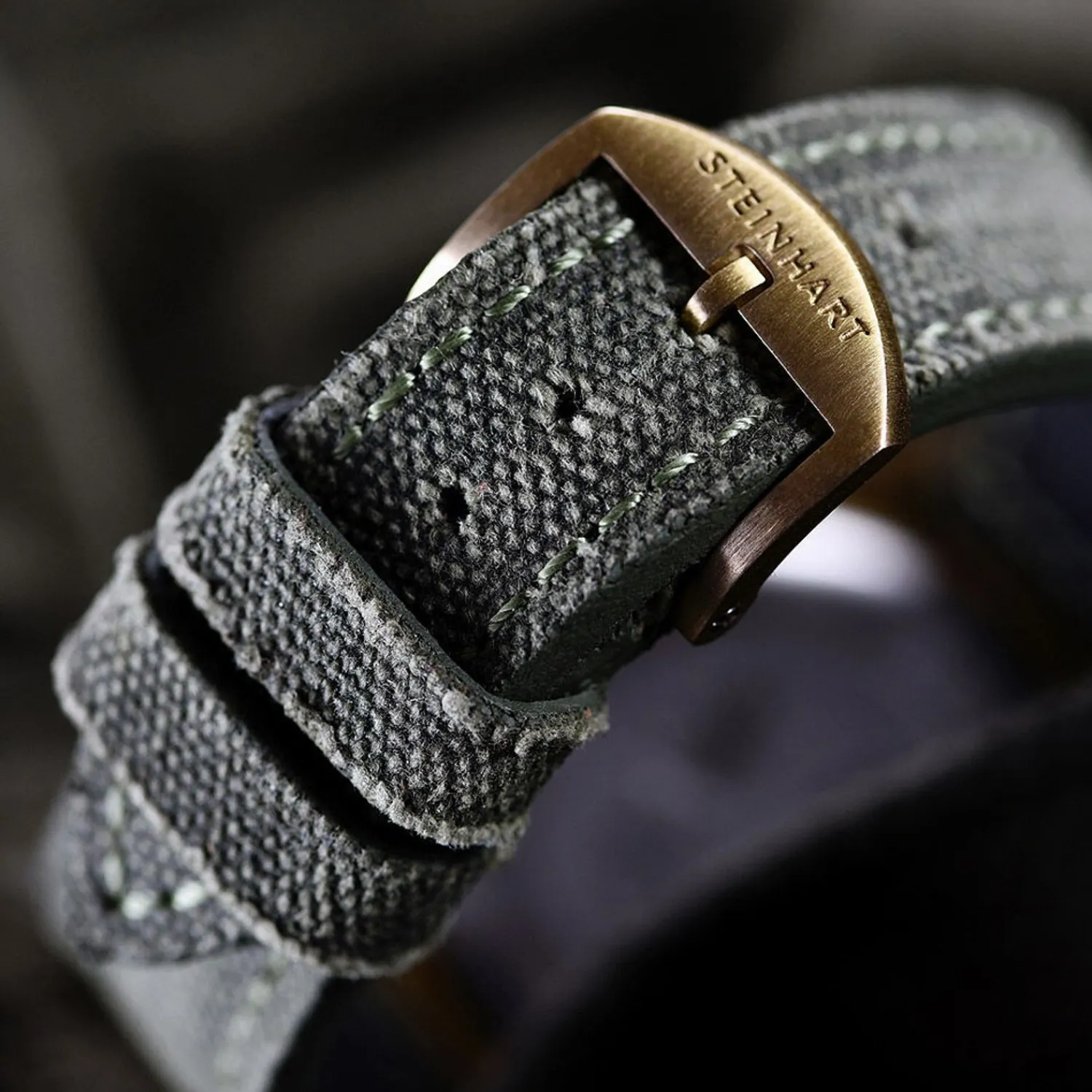 Steinhart Watches Duikhorloges 42 Mm^Ocean One Bronsgroen Duikhorloge