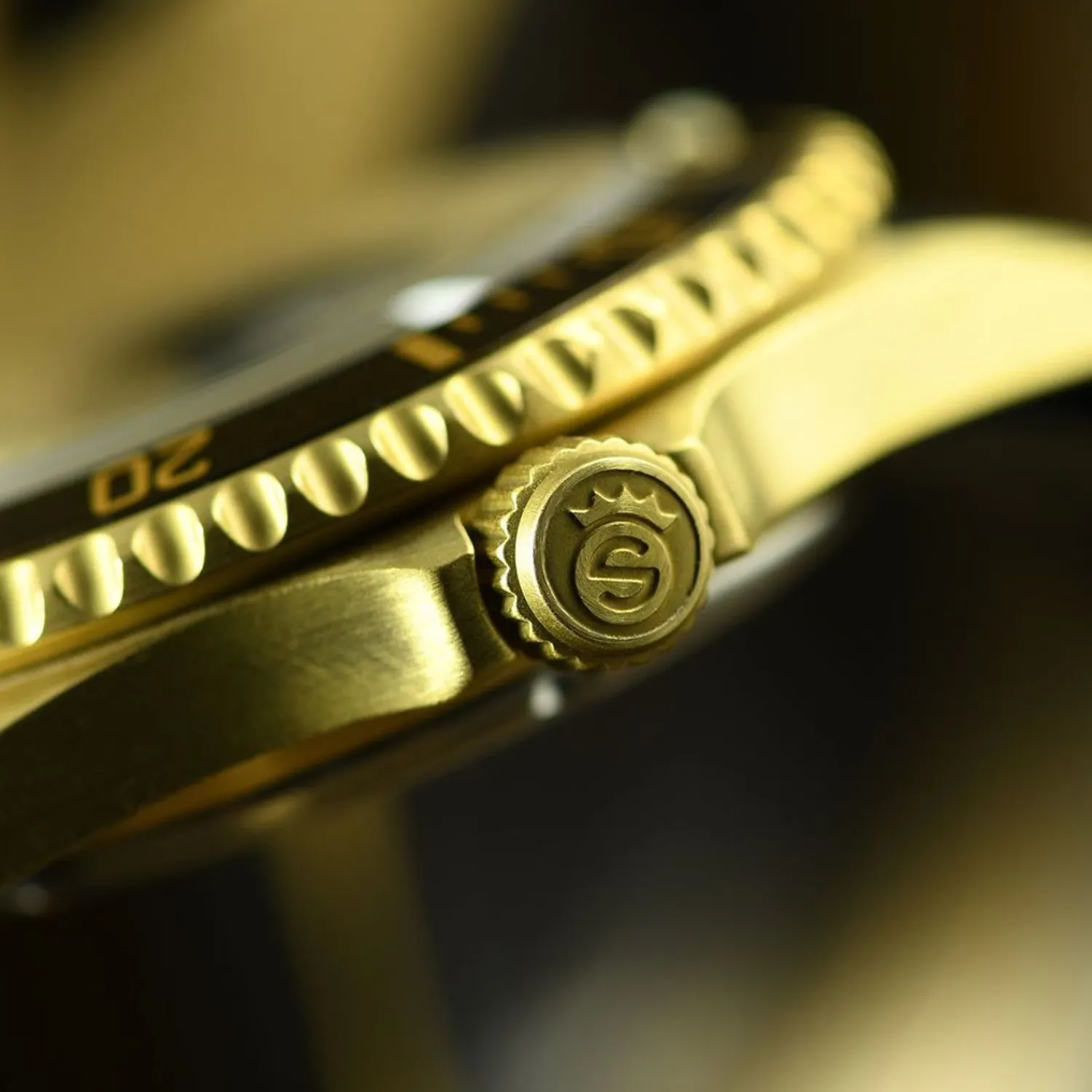 Steinhart Watches Duikhorloges 42 Mm^Ocean One Bronzen Donkerbruin Duikhorloge