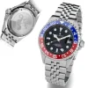 Steinhart Watches Duikhorloges 42 Mm^Ocean One Gmt Blauw-Rood. 2 Keramisch Duikhorloge