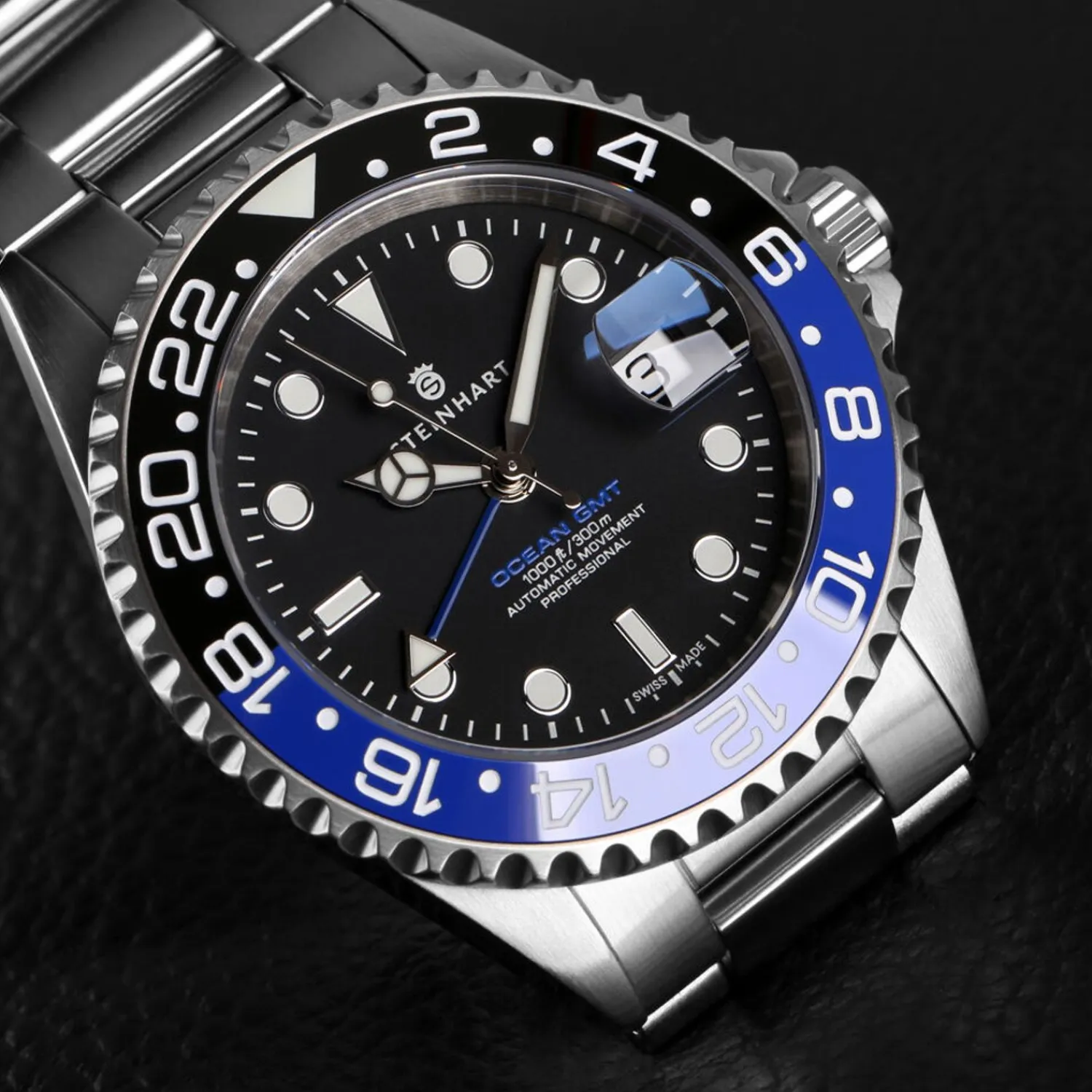 Steinhart Watches Duikhorloges 42 Mm^Ocean One Gmt Klassiek Keramiek