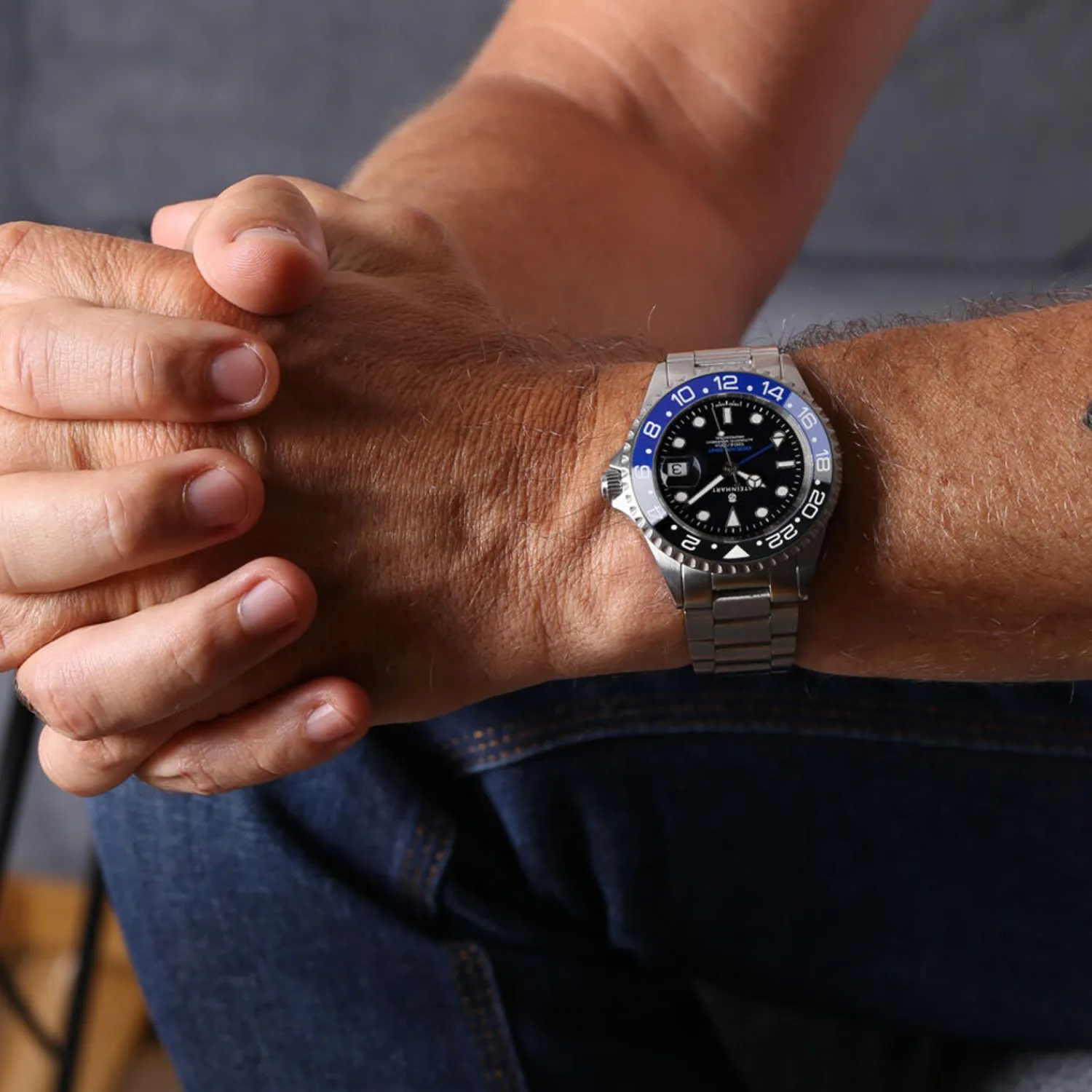 Steinhart Watches Duikhorloges 42 Mm^Ocean One Gmt Klassiek Keramiek