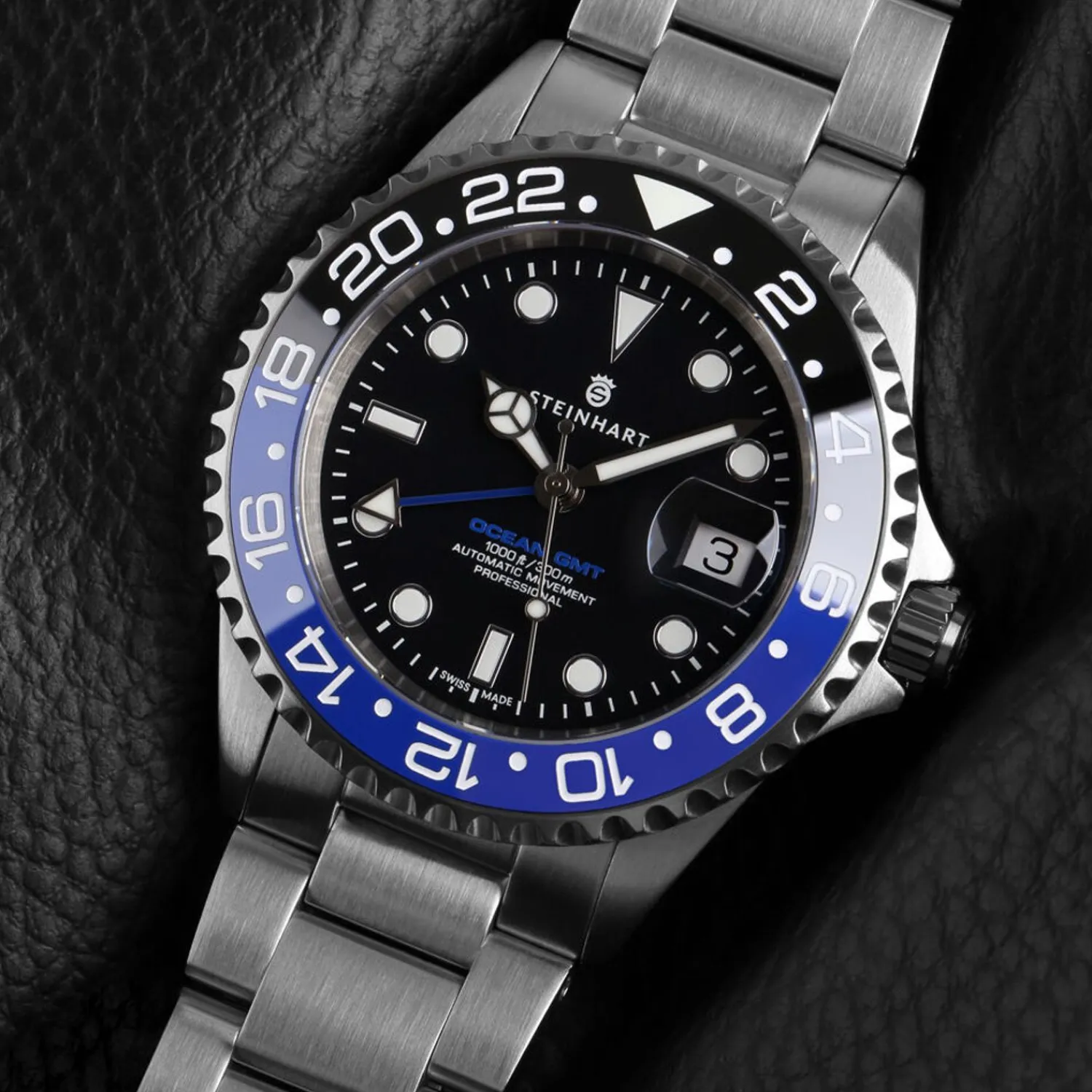 Steinhart Watches Duikhorloges 42 Mm^Ocean One Gmt Klassiek Keramiek