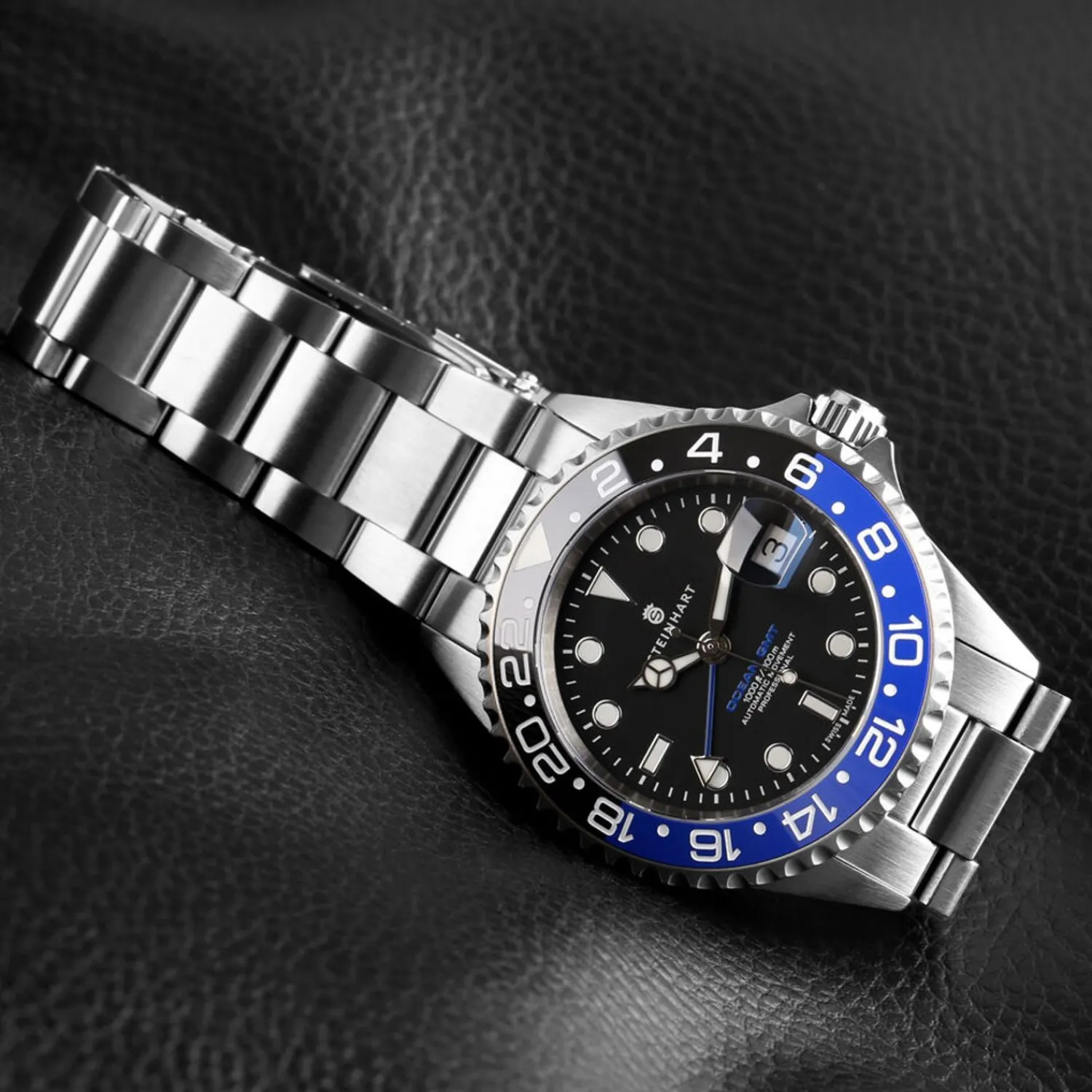 Steinhart Watches Duikhorloges 42 Mm^Ocean One Gmt Klassiek Keramiek