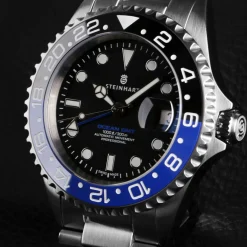 Steinhart Watches Duikhorloges 42 Mm^Ocean One Gmt Klassiek Keramiek