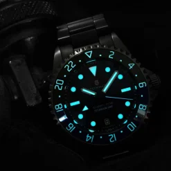 Steinhart Watches Premium Lijn^Ocean One Gmt Titan Premium Keramiek