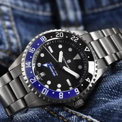 Steinhart Watches Duikhorloges 42 Mm^Ocean One Gmt Titan Premium Keramiek
