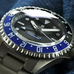 Steinhart Watches Duikhorloges 42 Mm^Ocean One Gmt Titan Premium Keramiek