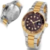 Steinhart Watches Duikhorloges 42 Mm^Ocean One Gmt Tweekleurig Chocoladekleurig Duikhorloge