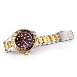 Steinhart Watches Duikhorloges 42 Mm^Ocean One Gmt Tweekleurig Chocoladekleurig Duikhorloge