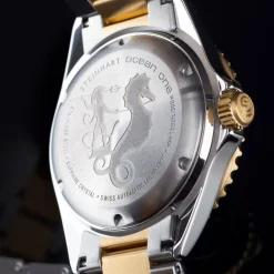 Steinhart Watches Duikhorloges 42 Mm^Ocean One Gmt Tweekleurig Chocoladekleurig Duikhorloge