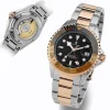 Steinhart Watches Duikhorloges 42 Mm^Ocean One Gmt Tweekleurig Zwart/Kaki Duikhorloge