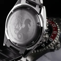 Steinhart Watches Duikhorloges 42 Mm^Ocean One Gmt Zwart-Rood Keramiek Duikhorloge