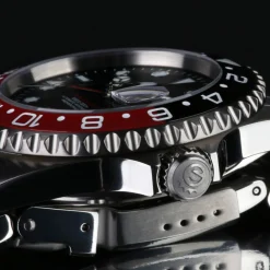 Steinhart Watches Duikhorloges 42 Mm^Ocean One Gmt Zwart-Rood Keramiek Duikhorloge