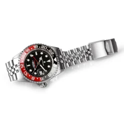 Steinhart Watches Duikhorloges 42 Mm^Ocean One Gmt Zwart-Rood. 2 Keramisch Duikhorloge