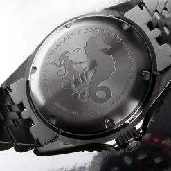 Steinhart Watches Duikhorloges 42 Mm^Ocean One Gmt Zwart-Rood. 2 Keramisch Duikhorloge