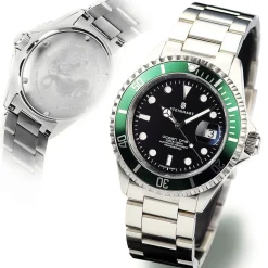 Steinhart Watches Duikhorloges 42 Mm^Ocean One Groen Duikhorloge
