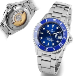 Steinhart Watches Premium Lijn^Ocean One Premium Duikhorloge Van Blauw Keramiek