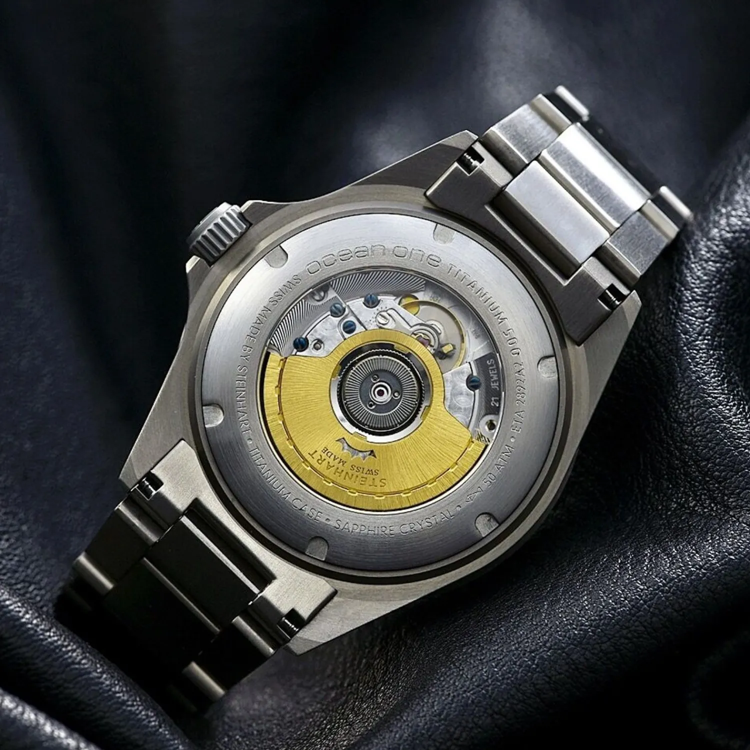 Steinhart Watches Premium Lijn^Ocean One Titanium 500 Premium Keramisch Duikhorloge
