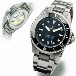 Steinhart Watches Duikhorloges 42 Mm^Ocean One Titanium 500 Premium Keramisch Duikhorloge