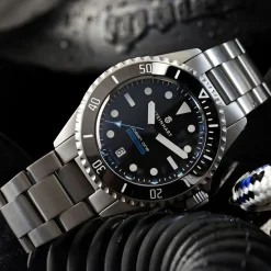 Steinhart Watches Duikhorloges 42 Mm^Ocean One Titanium 500 Premium Keramisch Duikhorloge