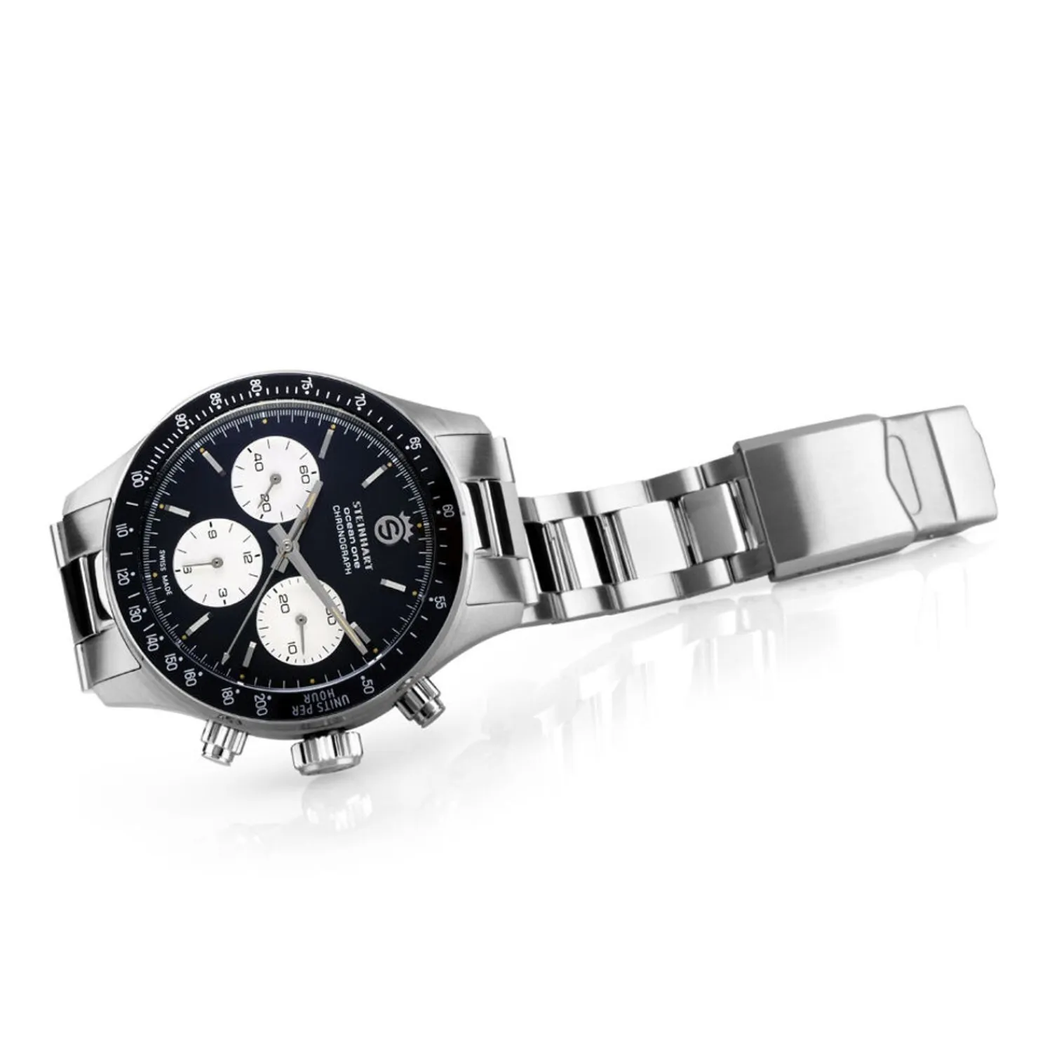 Steinhart Watches Chronografen^Ocean One Vintage Chronograaf Ii Zwart