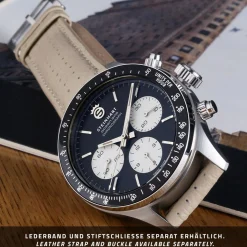 Steinhart Watches Chronografen^Ocean One Vintage Chronograaf Ii Zwart