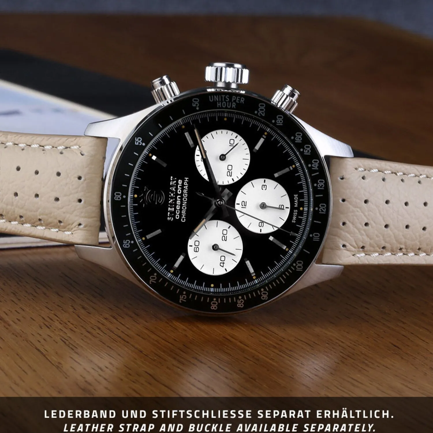 Steinhart Watches Chronografen^Ocean One Vintage Chronograaf Ii Zwart