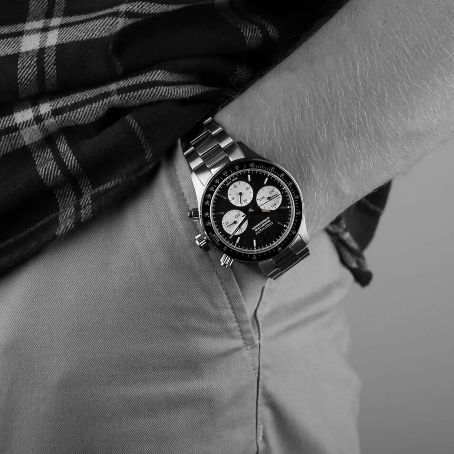 Steinhart Watches Chronografen^Ocean One Vintage Chronograaf Ii Zwart