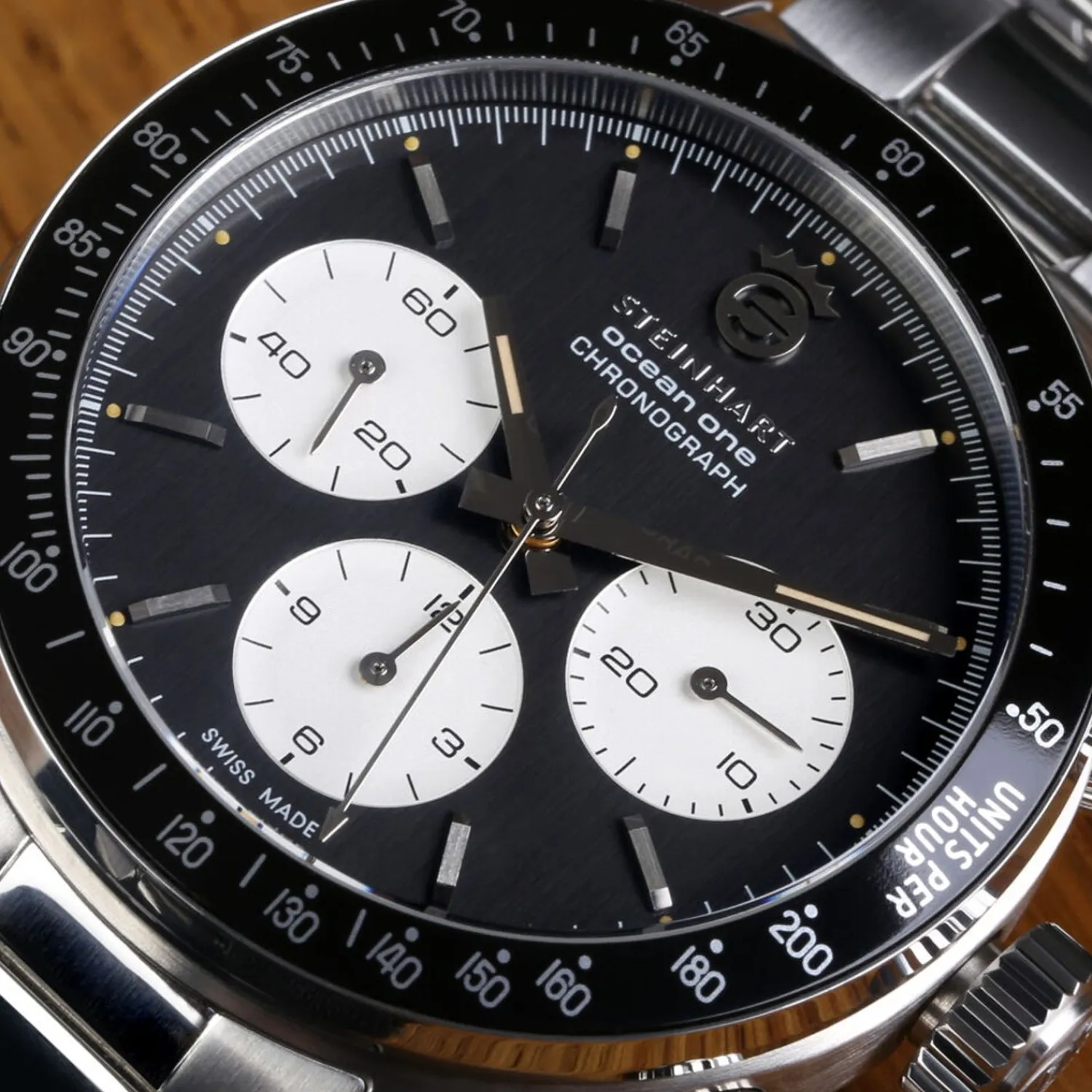 Steinhart Watches Chronografen^Ocean One Vintage Chronograaf Ii Zwart