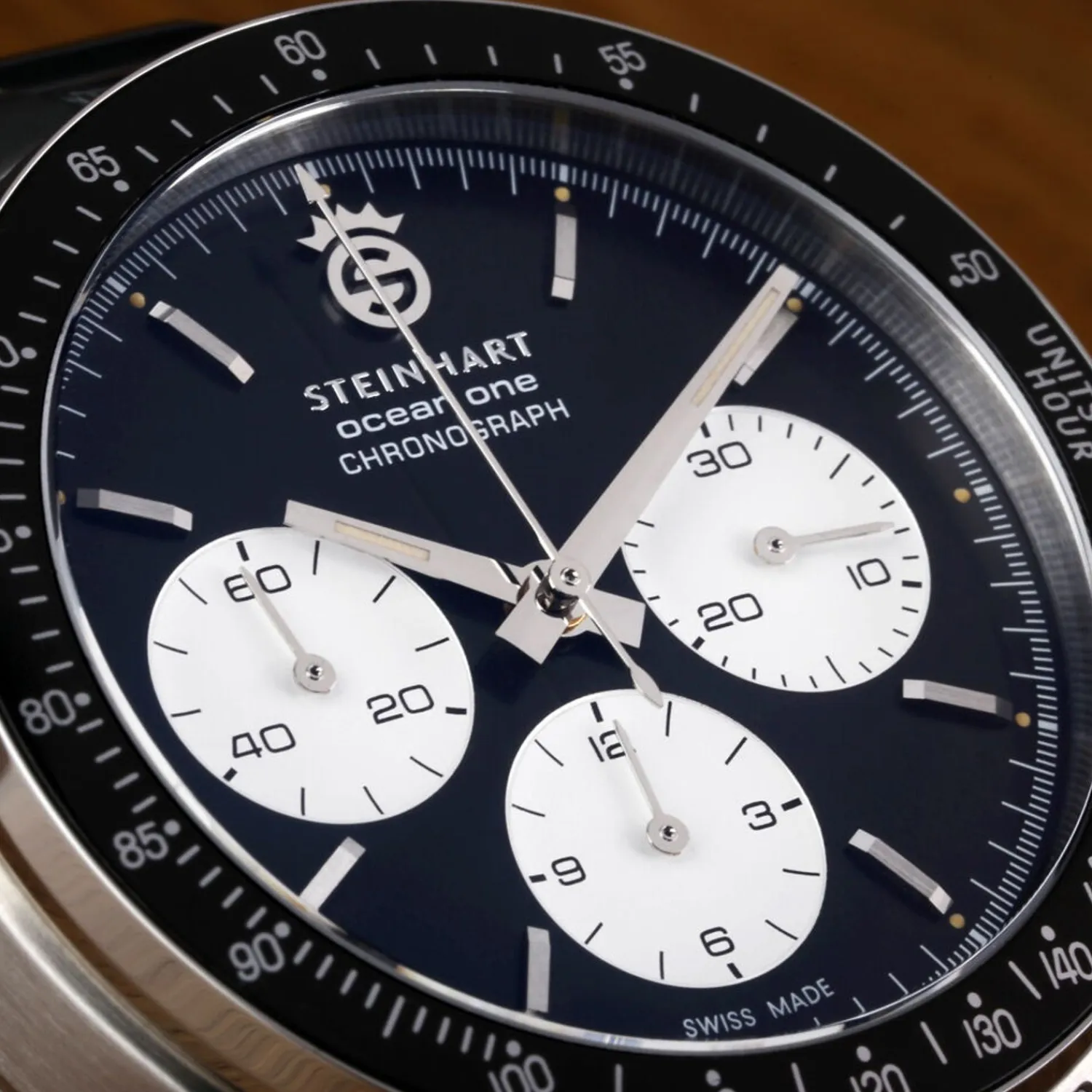Steinhart Watches Chronografen^Ocean One Vintage Chronograaf Ii Zwart