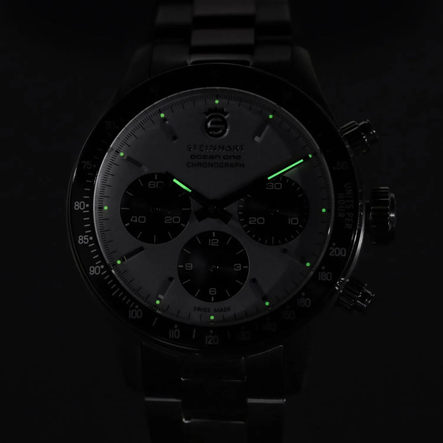 Steinhart Watches Chronografen^Ocean One Vintage Chronograaf Ii Zilver