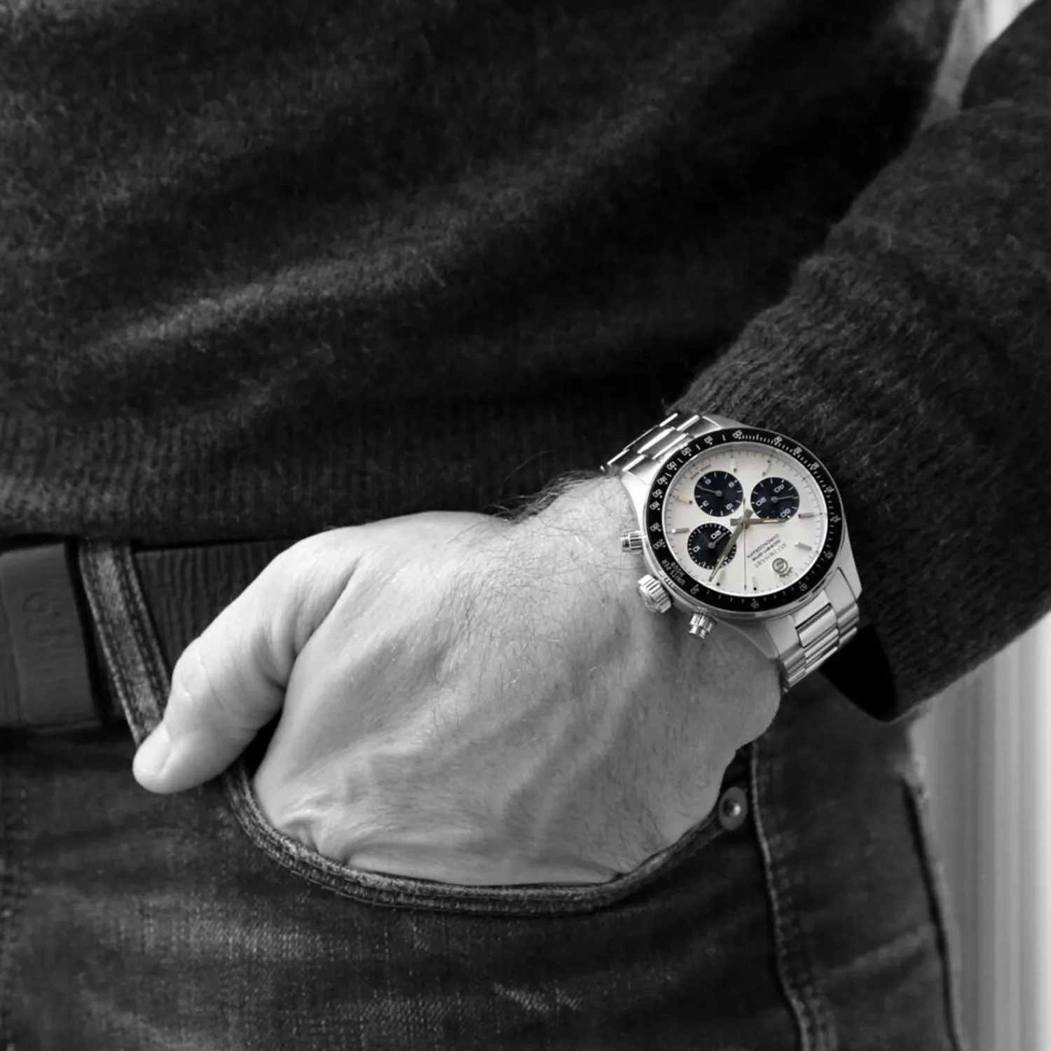 Steinhart Watches Chronografen^Ocean One Vintage Chronograaf Ii Zilver