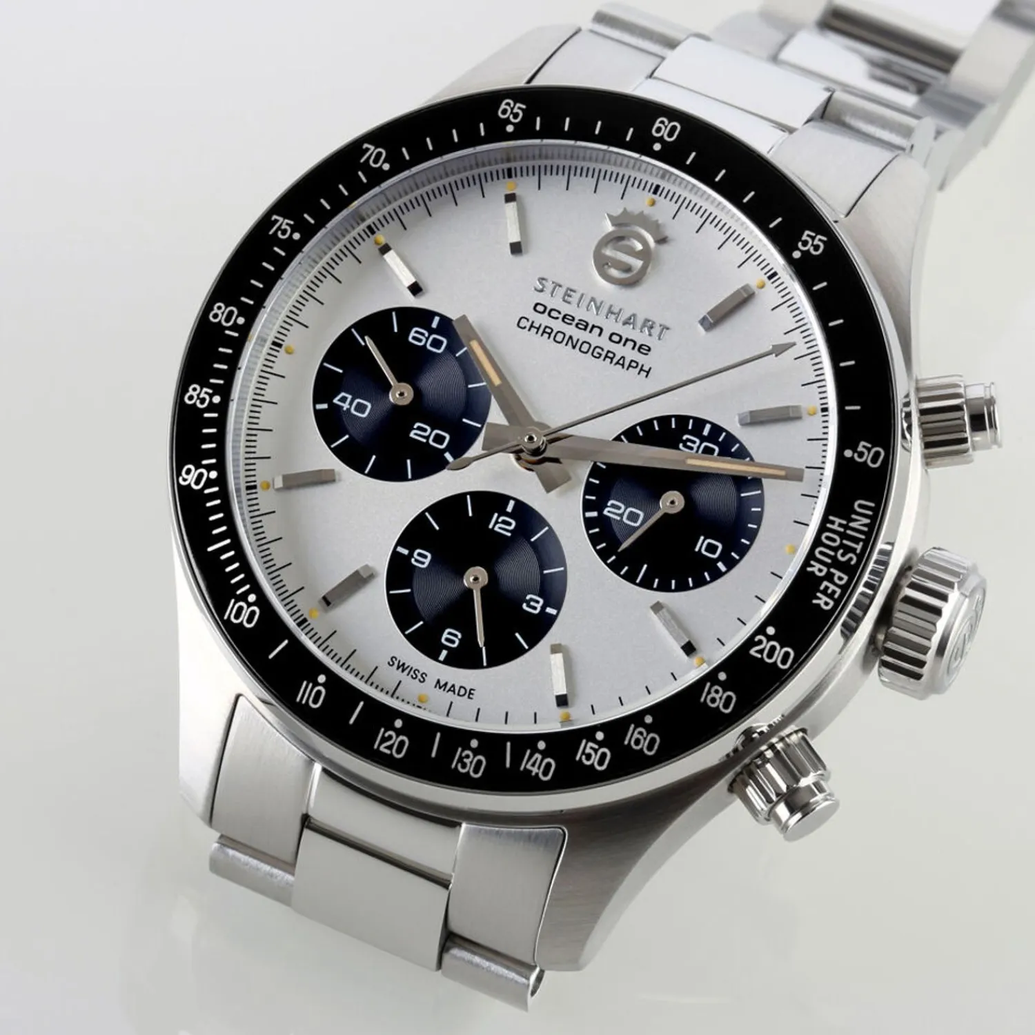 Steinhart Watches Chronografen^Ocean One Vintage Chronograaf Ii Zilver