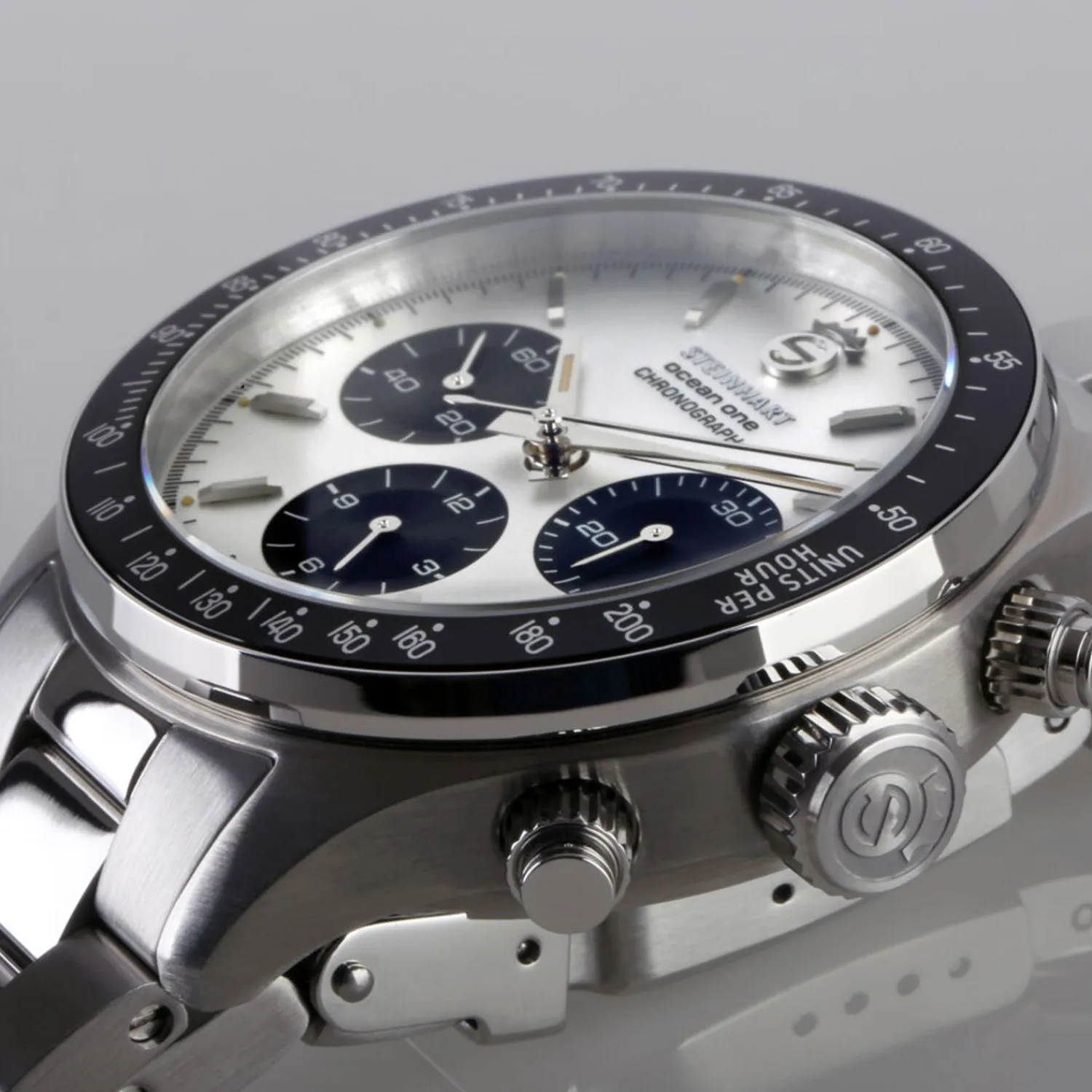 Steinhart Watches Chronografen^Ocean One Vintage Chronograaf Ii Zilver