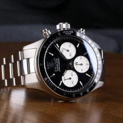 Steinhart Watches Duikhorloges 42 Mm^Ocean One Vintage Chronograaf Ii Zwart