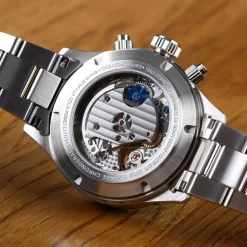 Steinhart Watches Duikhorloges 42 Mm^Ocean One Vintage Chronograaf Ii Zwart