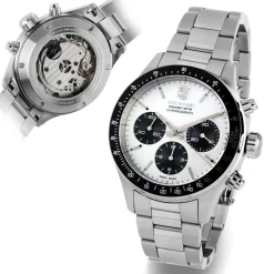 Steinhart Watches Duikhorloges 42 Mm^Ocean One Vintage Chronograaf Ii Zilver