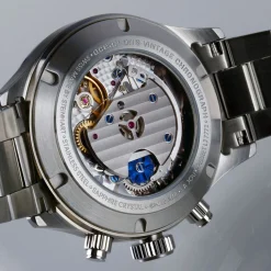 Steinhart Watches Duikhorloges 42 Mm^Ocean One Vintage Chronograaf Ii Zilver