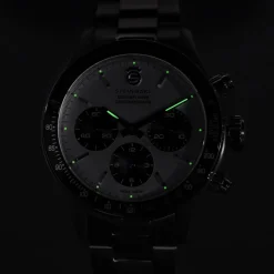 Steinhart Watches Duikhorloges 42 Mm^Ocean One Vintage Chronograaf Ii Zilver
