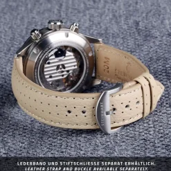 Steinhart Watches Duikhorloges 42 Mm^Ocean One Vintage Chronograaf Ii Zilver