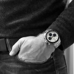 Steinhart Watches Duikhorloges 42 Mm^Ocean One Vintage Chronograaf Ii Zilver