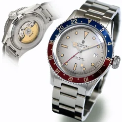 Steinhart Watches Premium Lijn^Ocean One Vintage Dual-Time Premium Duikhorloge