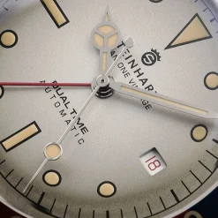 Steinhart Watches Duikhorloges 42 Mm^Ocean One Vintage Dual-Time Premium Duikhorloge