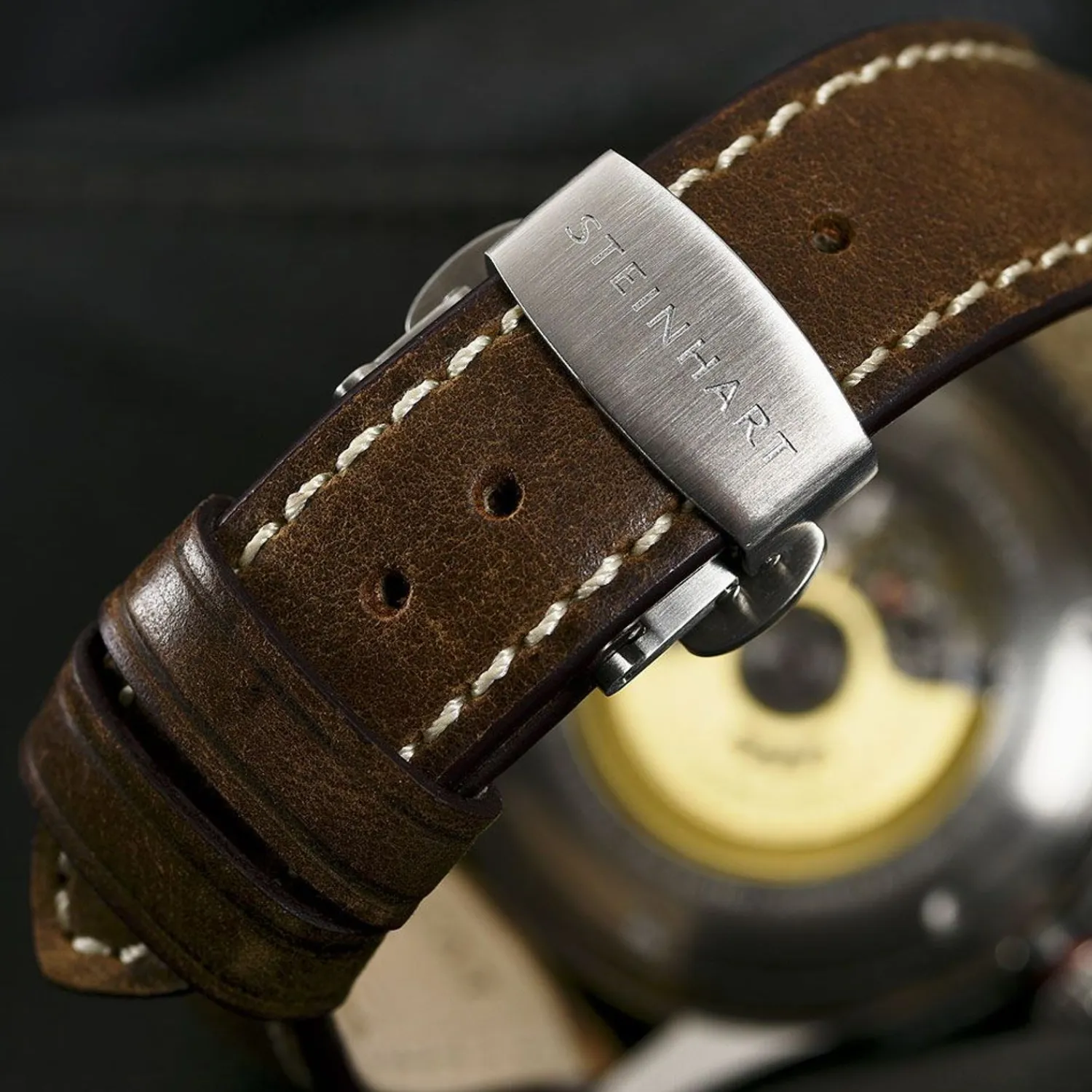 Steinhart Watches Duikhorloges 42 Mm^Ocean One Vintage Dual-Time Premium Duikhorloge