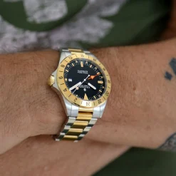 Steinhart Watches Duikhorloges 42 Mm^Ocean One Vintage Gmt Tweekleurig