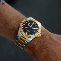 Steinhart Watches Duikhorloges 42 Mm^Ocean One Vintage Gmt Tweekleurig